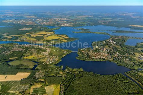 Kirchmöser aus der Vogelperspektive Seen Kette und Uferbereiche in