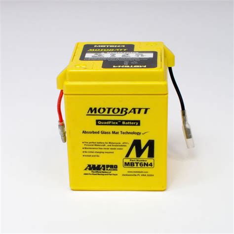 Motobatt Motorcycle Battery Mbt6n4