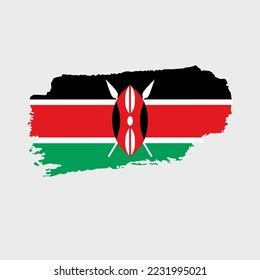 Grunge Kenya Flag Images Stock Photos Vectors Shutterstock