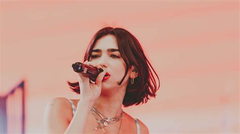 Dua Lipa Performing Live Wallpaperhd Music Wallpapers4k Wallpapers