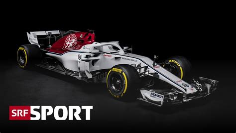 In Alfa Romeo Farben Sauber präsentiert neuen Boliden Sport SRF