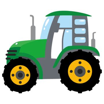 John Deere Tractor Agriculture trator dos desenhos animados veículo