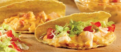 Chicken Nacho Tacos Campbell Soup Company Cheese Soup Recipes Nacho Taco Campbells Recipes