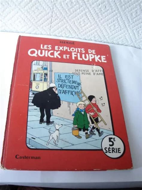 Herge Quick Et Flupke Me S Rie De Dition Casterman Eur