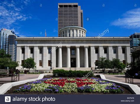 Ohio Statehouse In Columbus Ohio Stock Photo Alamy