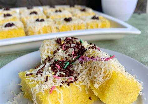 Resep Steamed Cheese Cassava Cake Oleh Dapur Mama DeFa Cookpad