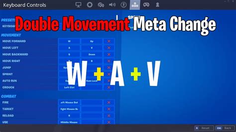 How To Use Double Movement Keybinds Like Bugha And Mongraal New