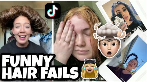 🤭😲🤣 Ultimate Viral Funny Tik Tok Hair Fails Compilation Tik Tok Mashup Hair 🤣🤣 Youtube