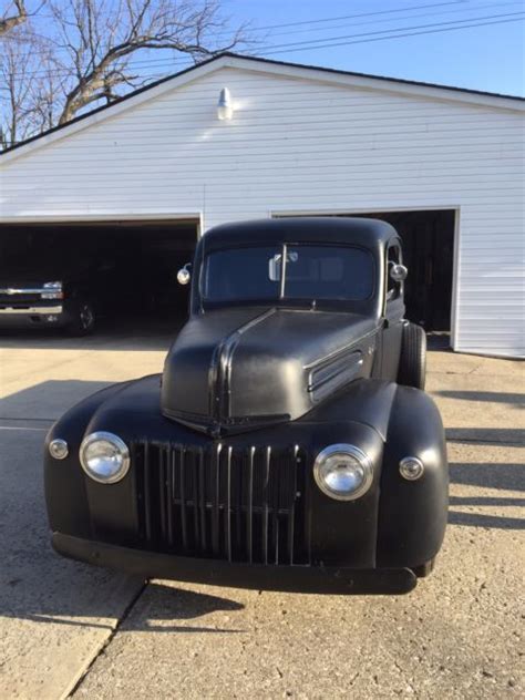 Black 1942 Ford Pickup Truck For Sale Photos Technical Specifications