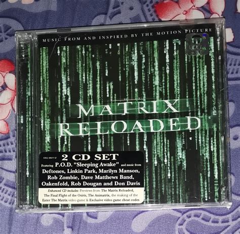 Cd Matrix Reloaded Soundtracks Cd Hobbies Toys Music Media Cds