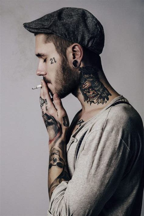 Dumbfounding Neck Tattoo - Best Neck Tattoos - Best Tattoos - MomCanvas