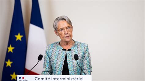 Remaniement ministériel Elisabeth Borne reste en poste Breakflip