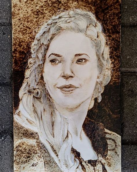 Marco Perini On Instagram Pirografia X Su Legno Lagertha