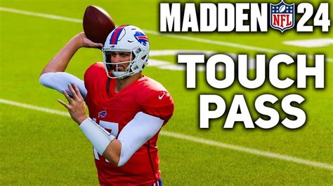 Madden 24 How To Throw A Touch Pass YouTube