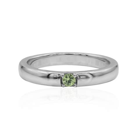 Zilveren Ring Met Een Madagaskar Demantoid John Ferry Ph Juwelo