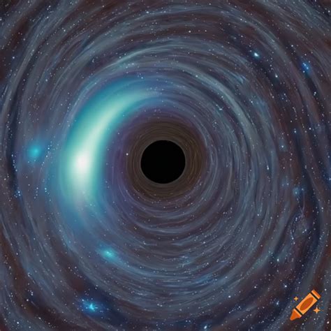 Cosmic Black Hole In Mesmerizing Allure Of The Celestial Depths On Craiyon