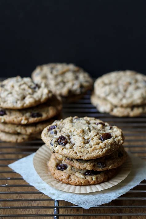 Peanut Butter Oatmeal Raisin Cookies • Bakerita