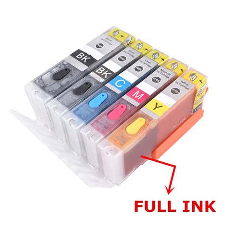 Refill Pgi Xxl Refillable Ink Cartridge Permanent Chip For