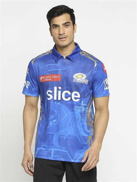 Buy Mumbai Indians Match Jersey 2023 - Plain From Fancode Shop.