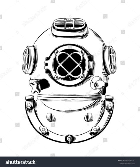 4361 Diving Helmet Stock Vectors Images And Vector Art Shutterstock