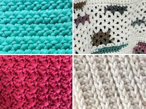 10 Unique Crochet Stitches For Chunky Yarn