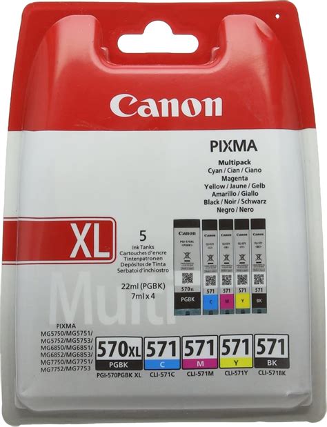 Los 14 Mejores Canon Cli 571 Ink Cartridge Multipack 2024