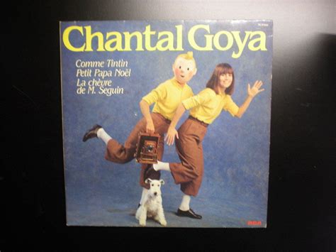 Disque Chantal Goya Tintin Pieds Nickel S Grand Format T Rca Tim