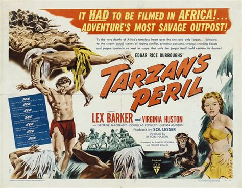 Poster Tarzans Peril 1951 Poster 3 Din 8 Cinemagiaro