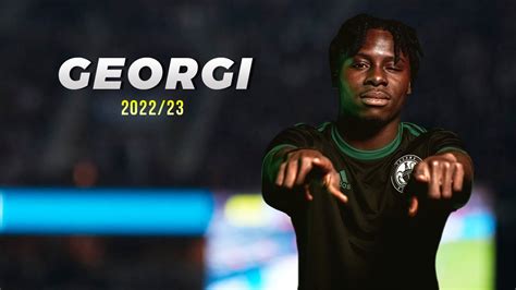 GEORGI MINOUNGOU Best Skills Goals Assists HD 2022 23 YouTube