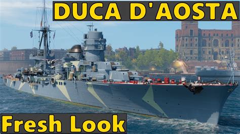 Duca D Aosta Fast Cruiser World Of Warships YouTube