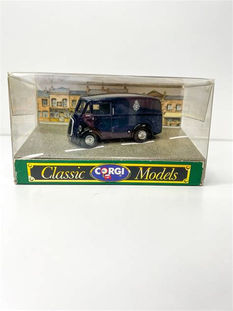 Corgi Classics Models Morris J Van Police Van Rare Etsy