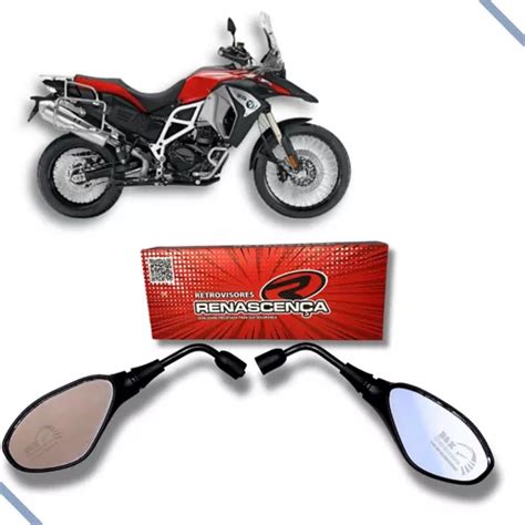 Retrovisor Bmw Gs F Fixo Rosca Yamaha Par Mercadolivre