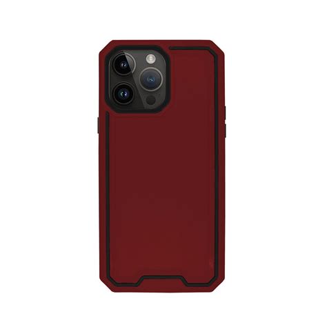 Capa Iphone Pro Max Anti Choque Militar Vermelho Copertini