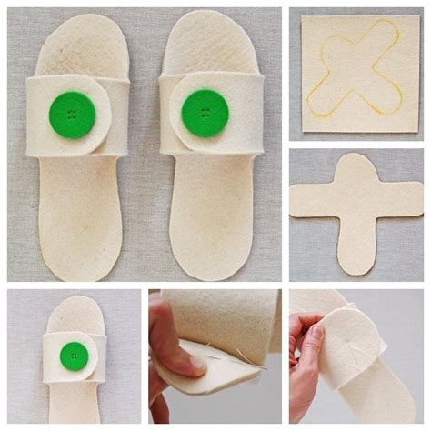 Pin By Karen On Refashion Diy Slippers Felted Slippers Handmade Felt