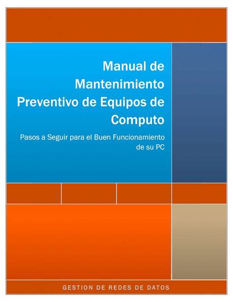 PDF Manual De Mantenimiento Preventivo DOKUMEN TIPS