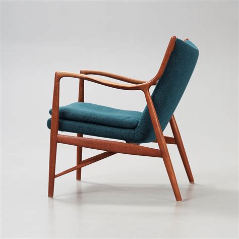 A Finn Juhl Nv Teak Easy Chair By Cabinetmaker Niels Vodder