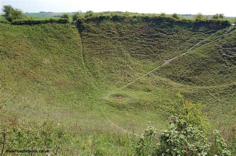 Lochnagar Crater World War One Battlefields