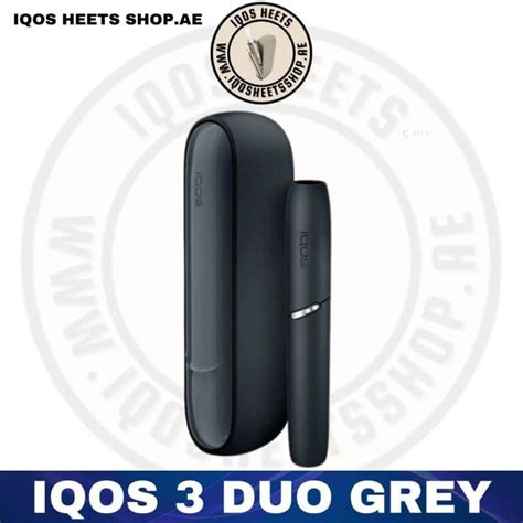 Iqos Duo Kit Velvet Grey Vape Buy In Dubai Uae Iqos Heets Shop