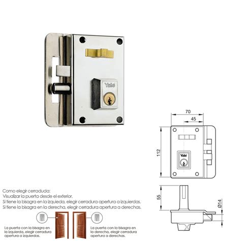 distribuidor cerradura yale 10 0 hn izquierda Mayorista Ferretería