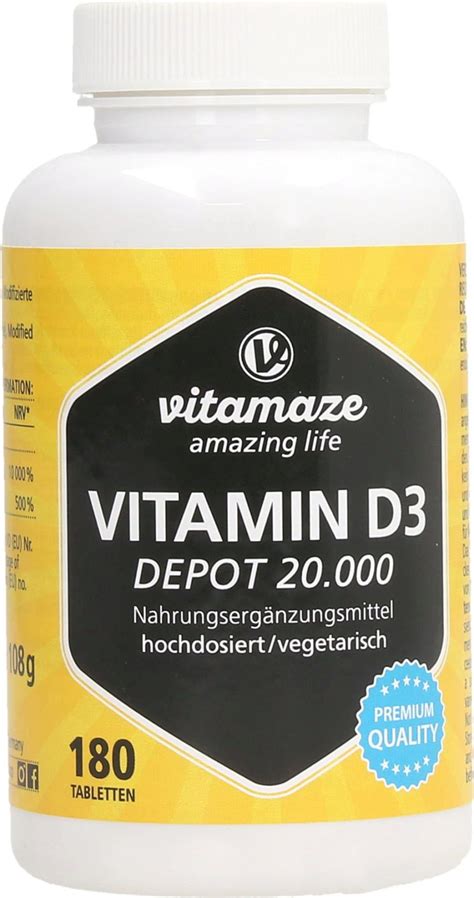 Vitamin D Tabl Vitamaze Vitalabo Online Shop