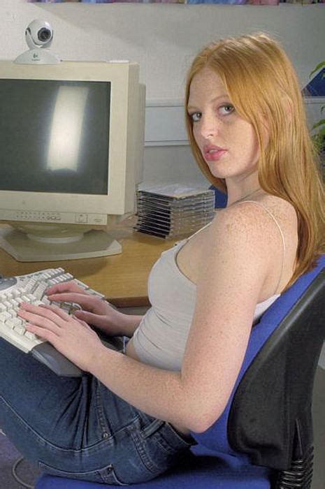 Genuine Freckled Puffy Nipple Redhead Totally Nude Porn Pictures XXX Photos Sex Images