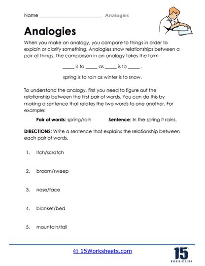 Analogy Worksheets