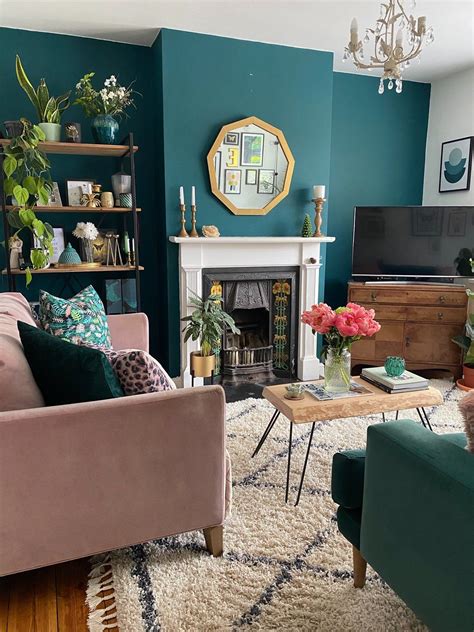 How To Use Dark Green In Your Living Room Melanie Jade Design Dark Green Living Room Green