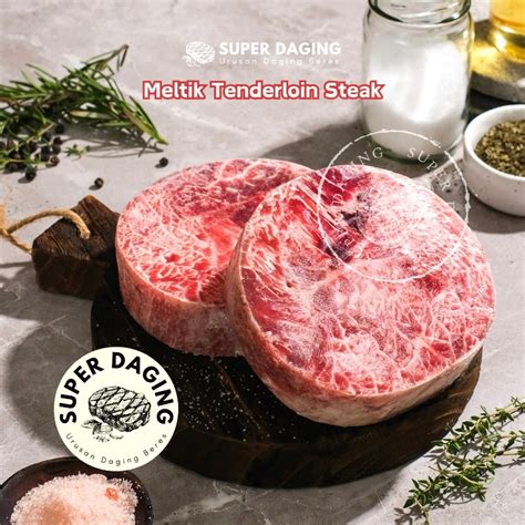 Jual Daging Steak Tenderloin Beef Meltik Super Daging Palembang