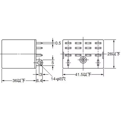 Buy Omron Bi Power Relay Dc V Plug In Terminal Ly N D Dc Online