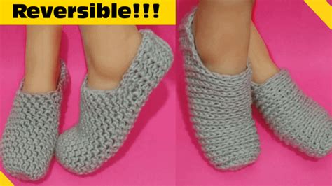 Quick And Easy Crochet Slippers Reversible Shoes Littlejohn S Yarn