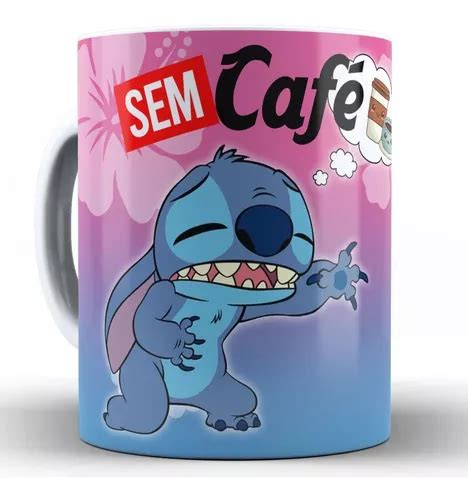 Caneca Lilo E Stitch Caf Sem Caf Ml Porcelana Parcelamento