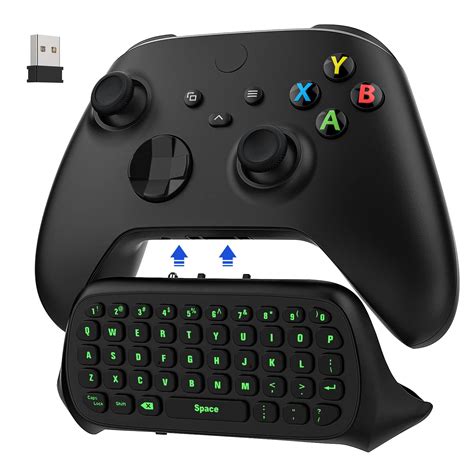 MoKo Xbox Wireless Keyboard Backlit USB Receiver 3 5mm Audio Jack