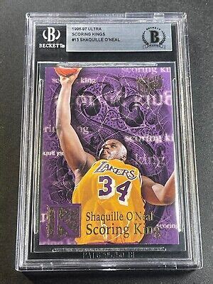 SHAQUILLE O NEAL SHAQ 1996 FLEER ULTRA 13 SCORING KINGS INSERT LAKERS