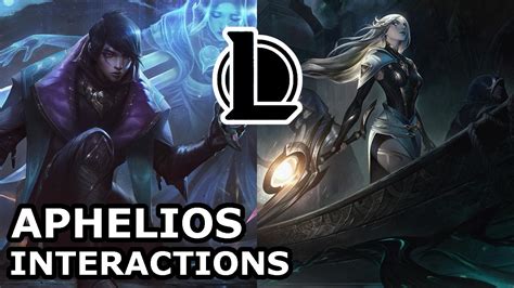 Aphelios Interactions With Other Champions Voice Lines League Of